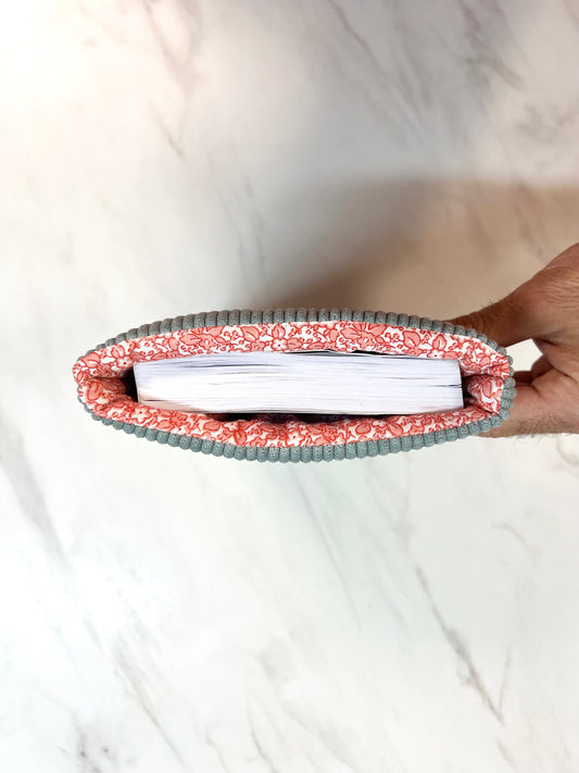 Bucheinband aus Cord