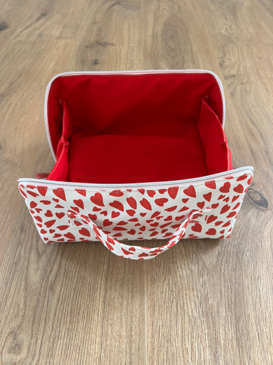 Trousse de toilette Trésor Cœurs Valentine