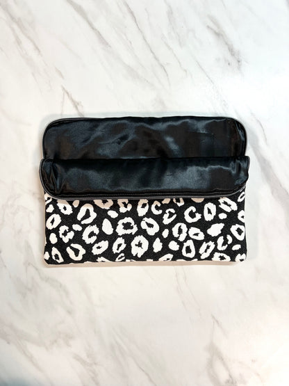 Jacquard fabric computer cover - Black Panthera