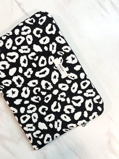 Jacquard fabric computer cover - Black Panthera