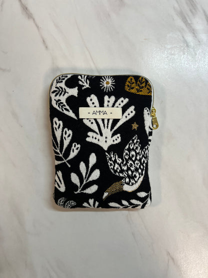 Housse liseuse Kindle/Kobo tissu jacquard - Arty Dark