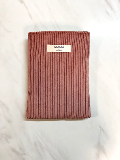 Rosewood Corduroy Book Cover