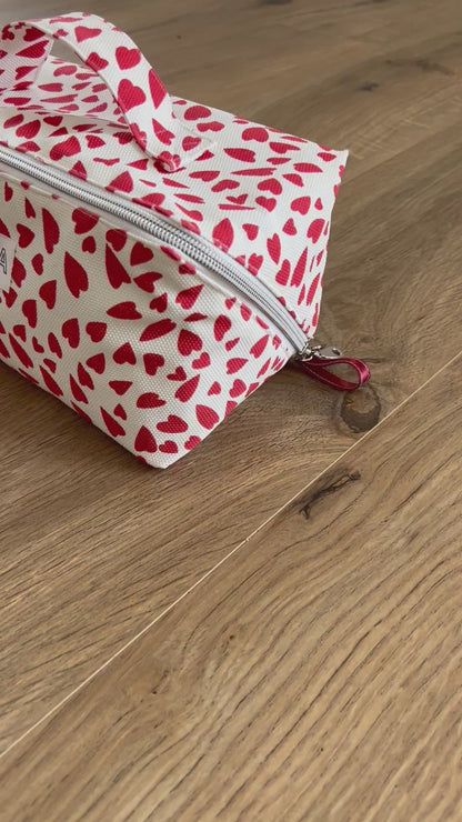 Trousse de toilette Trésor Cœurs Valentine